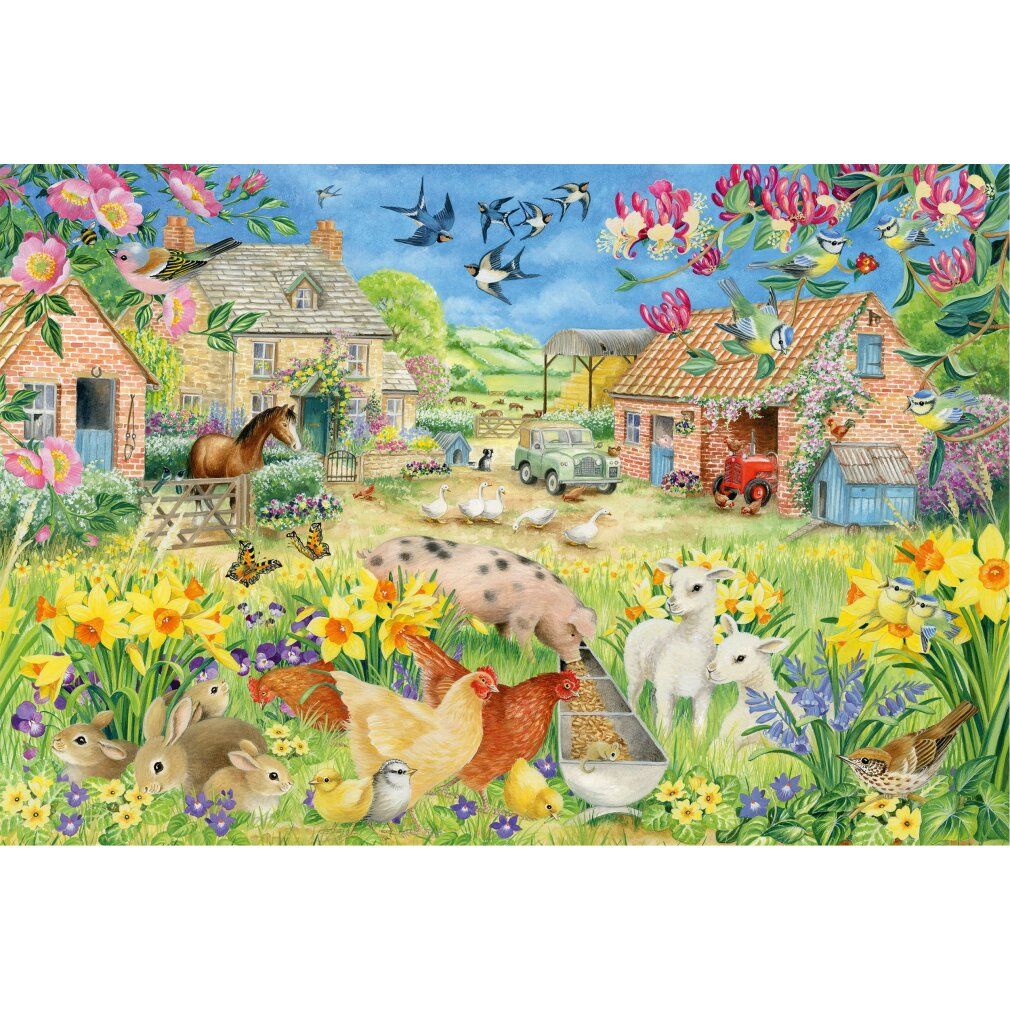 schmidt Puzzle My Little Farm 60 Teile