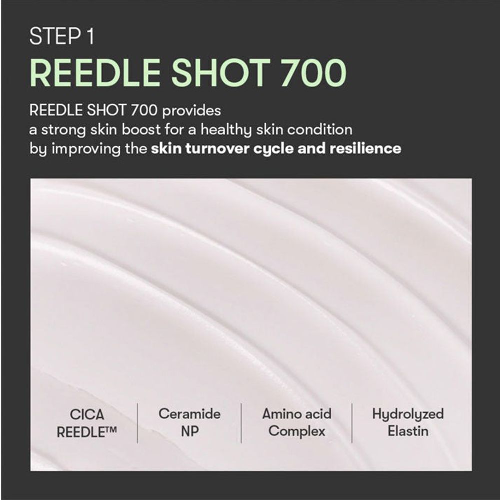 VT COSMETICS Mild Reedle Shot 700 2-Step Face mask