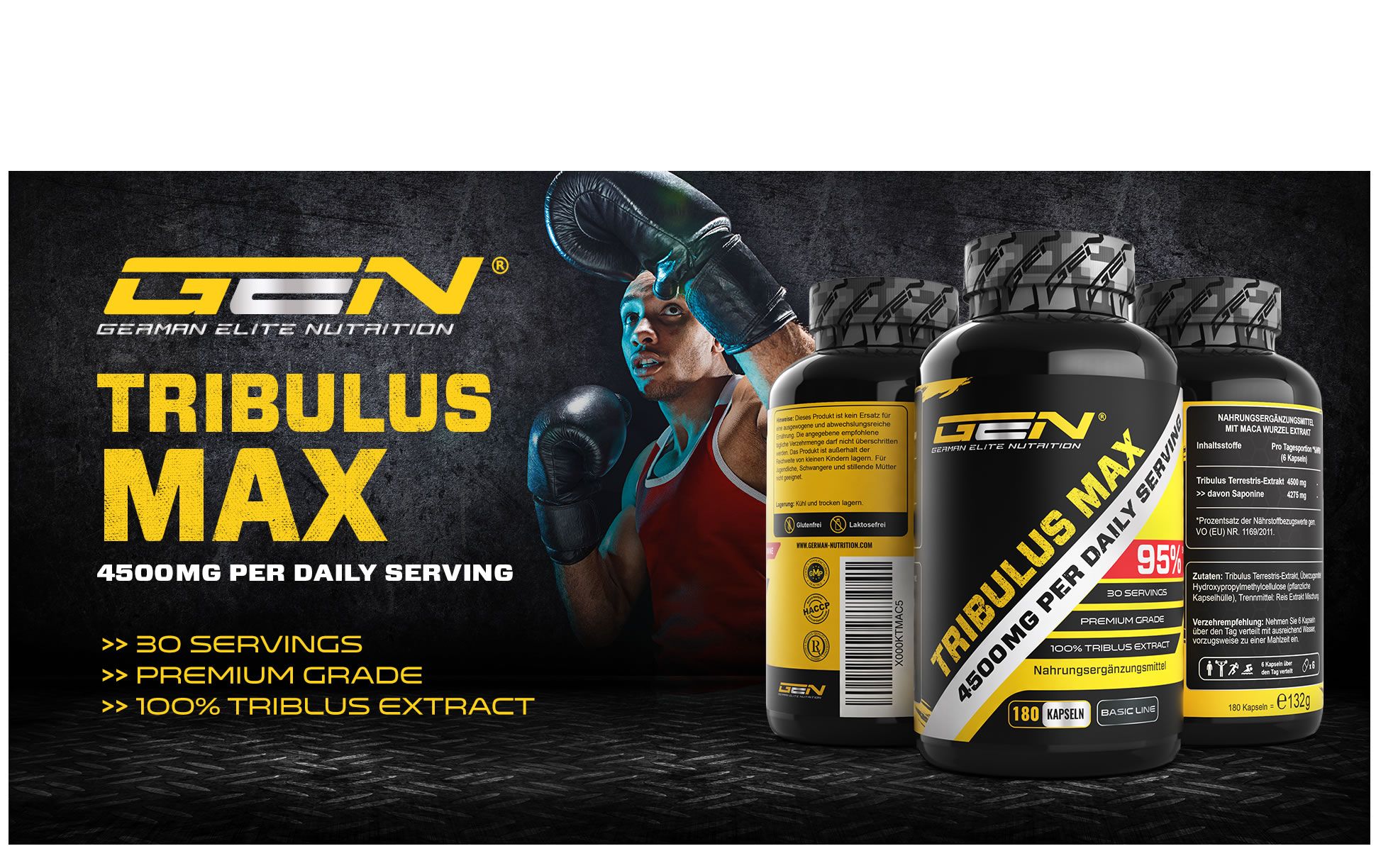 GEN Tribulus Max - 95% Saponine