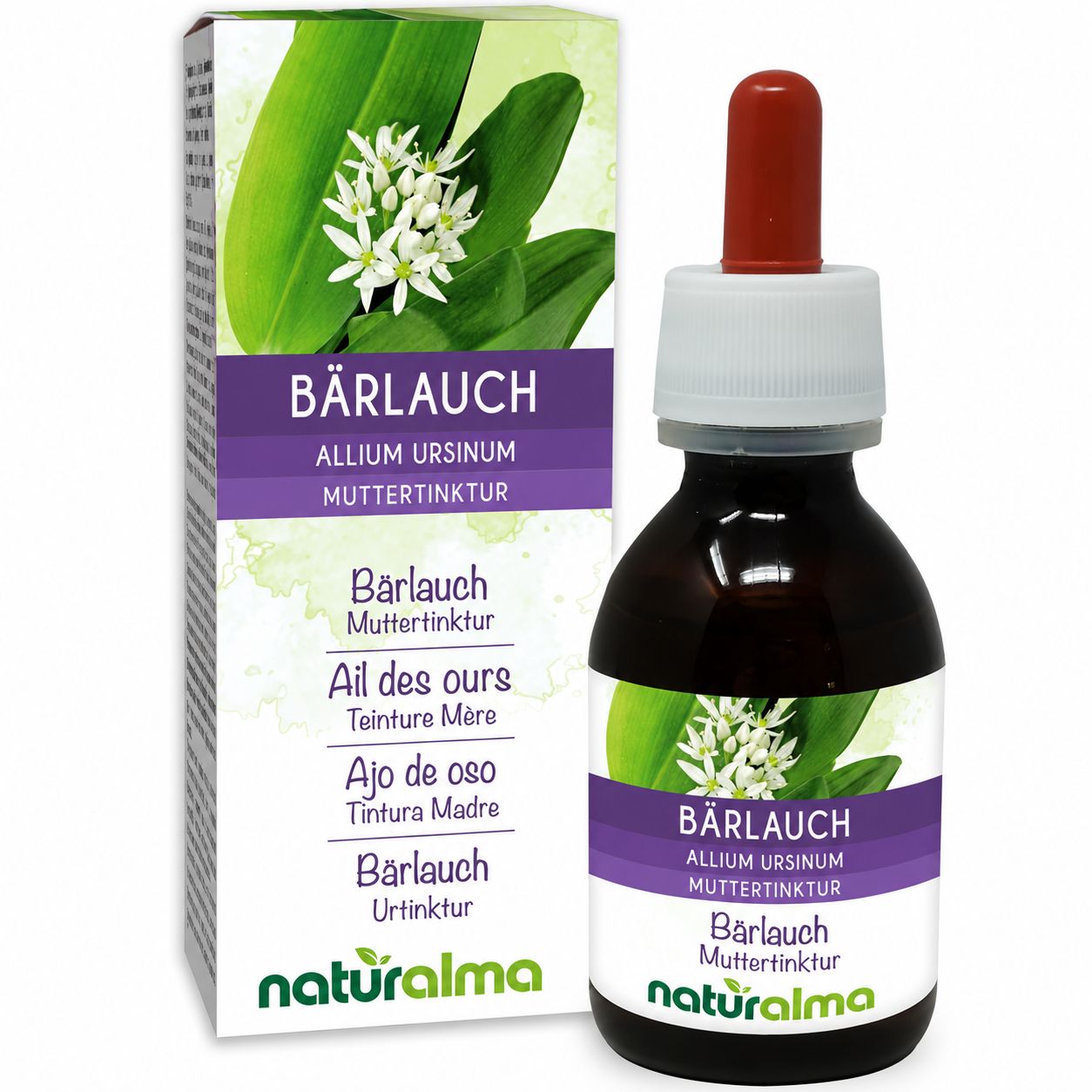 Naturalma Bärlauch (Allium ursinum) alkoholfreie Tropfen 120 ml
