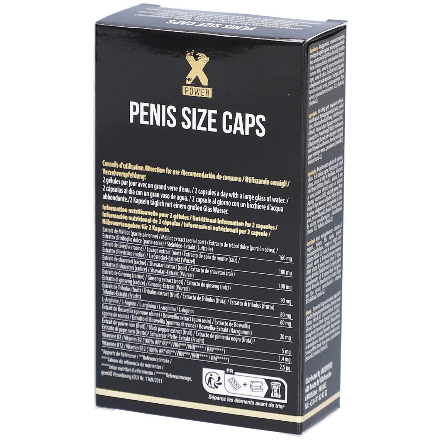 Kapseln "Penis Size Caps" | XPOWER