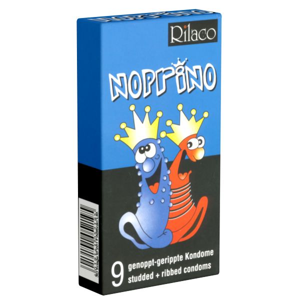 Rilaco *Noprino* gerippt-genoppte Kondome