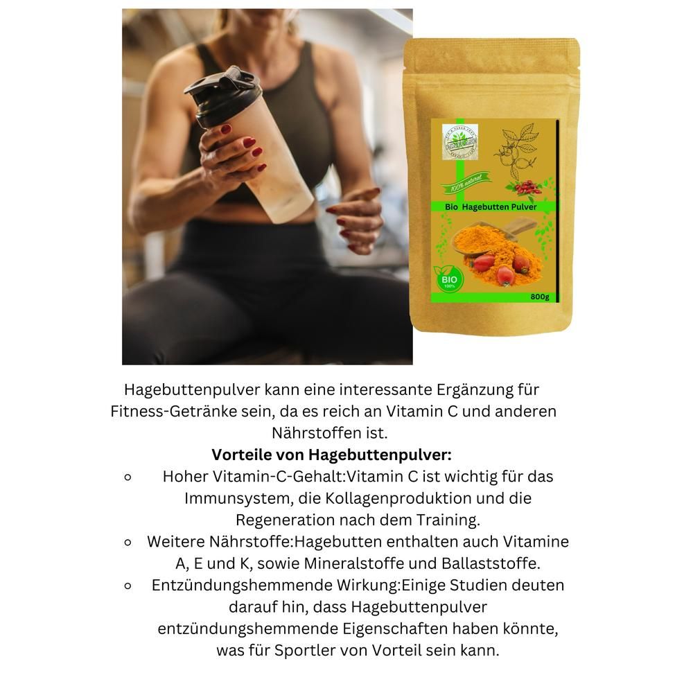 Linecase Bio Hagebutten Pulver