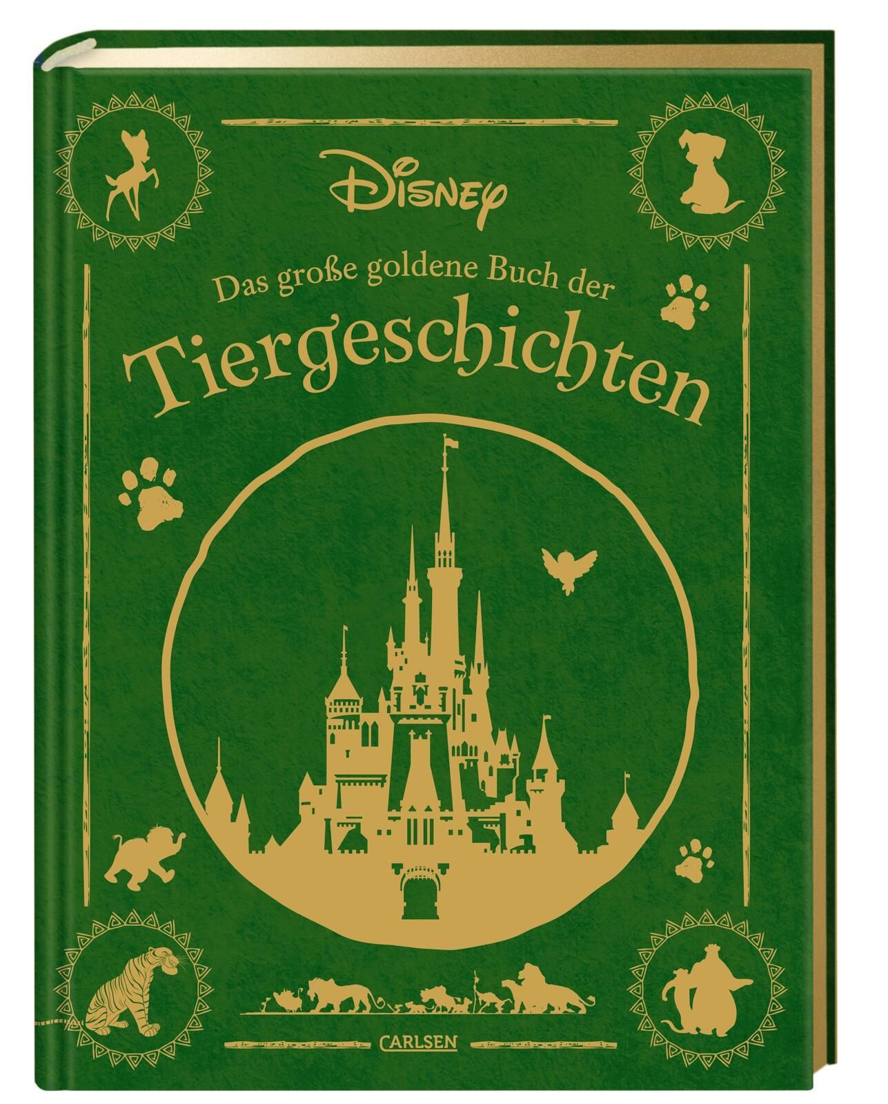 Disney: Das große goldene Buch der Tiergeschichten Vorlesebuch mit 5-Minuten-Geschichten zu viele...