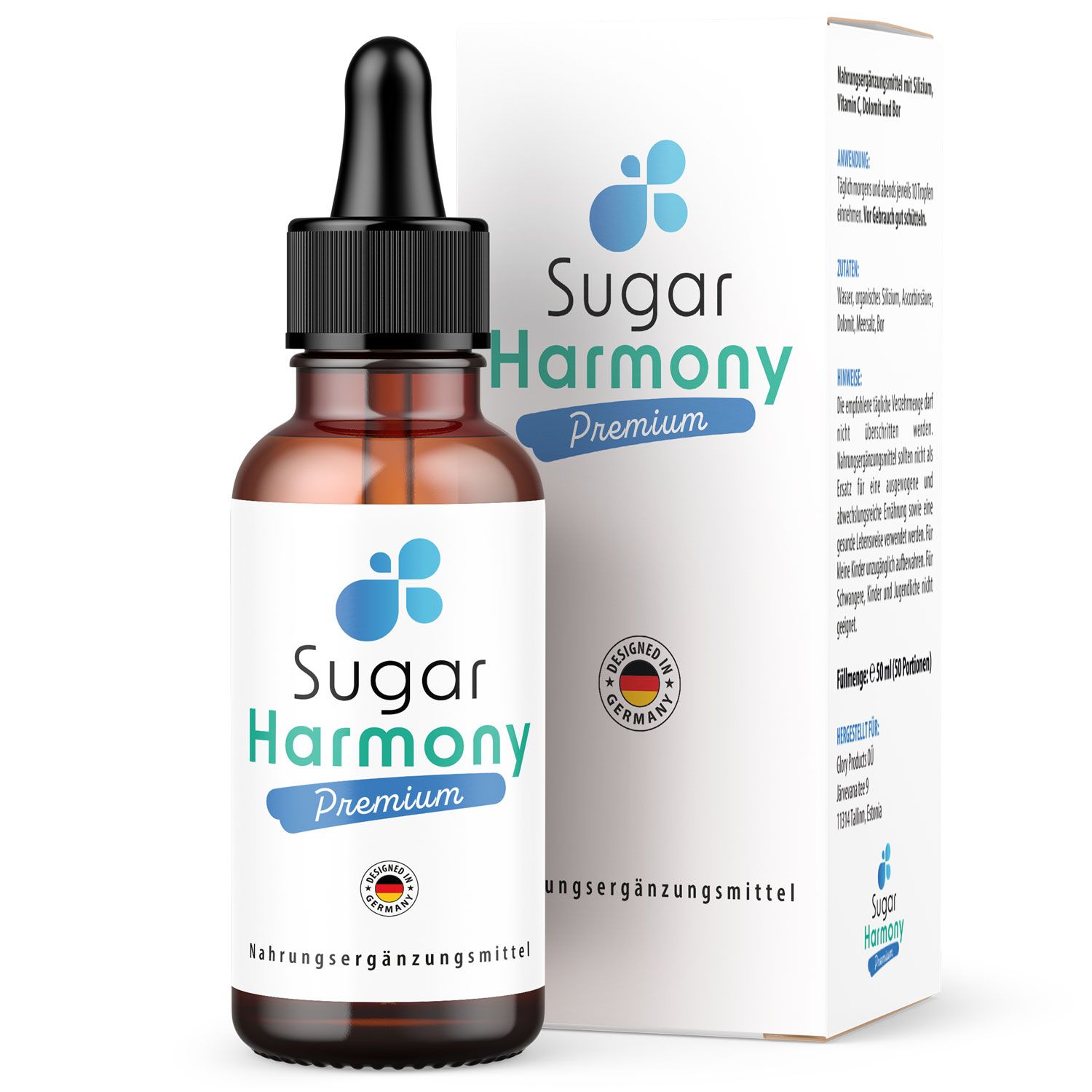 Sugar Harmony Premium Drops 50 ml Tropfen