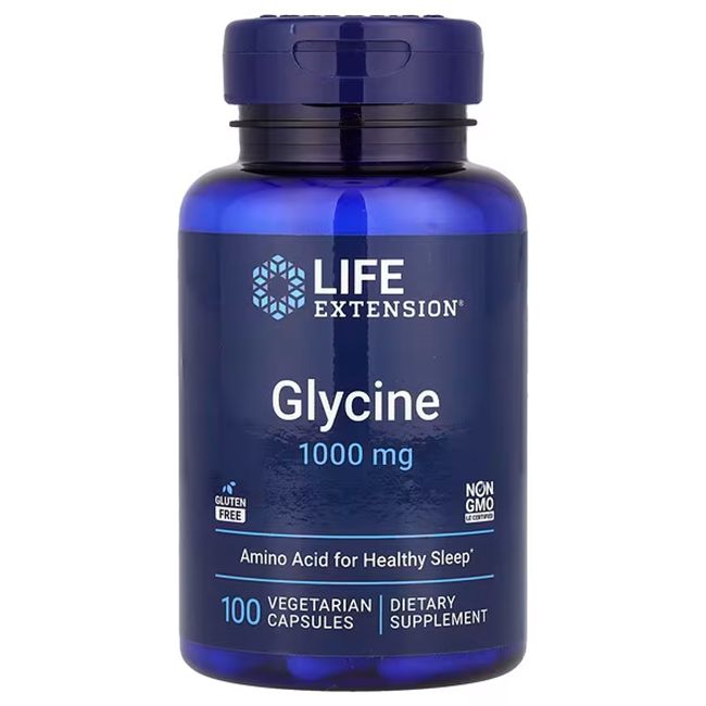 LIFE EXTENSION Glicina 1000 mg Vegetariane