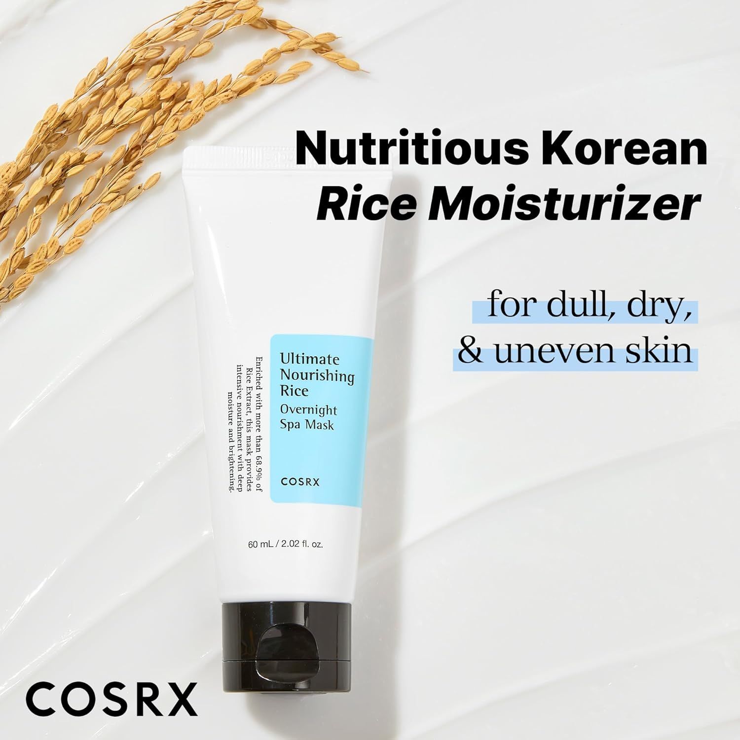 COSRX Gesichtsmaske Ultimate Nourishing Rice Overnight Spa Mask