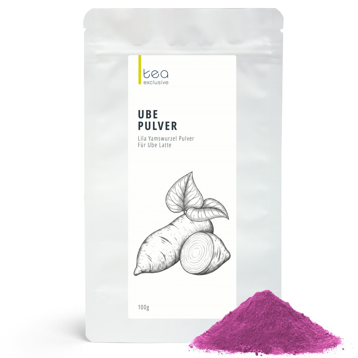 UBE Pulver - lila Yamswurzel für Ube Latte 100 g Tee
