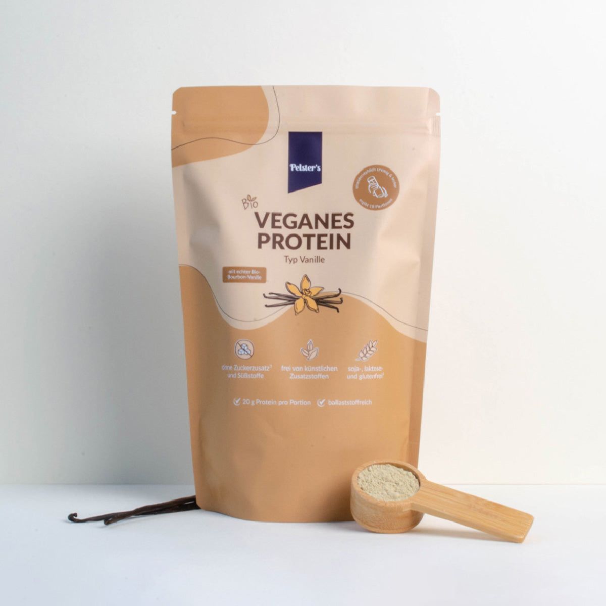 Pelster's Veganes Bio Proteinpulver Typ Vanille