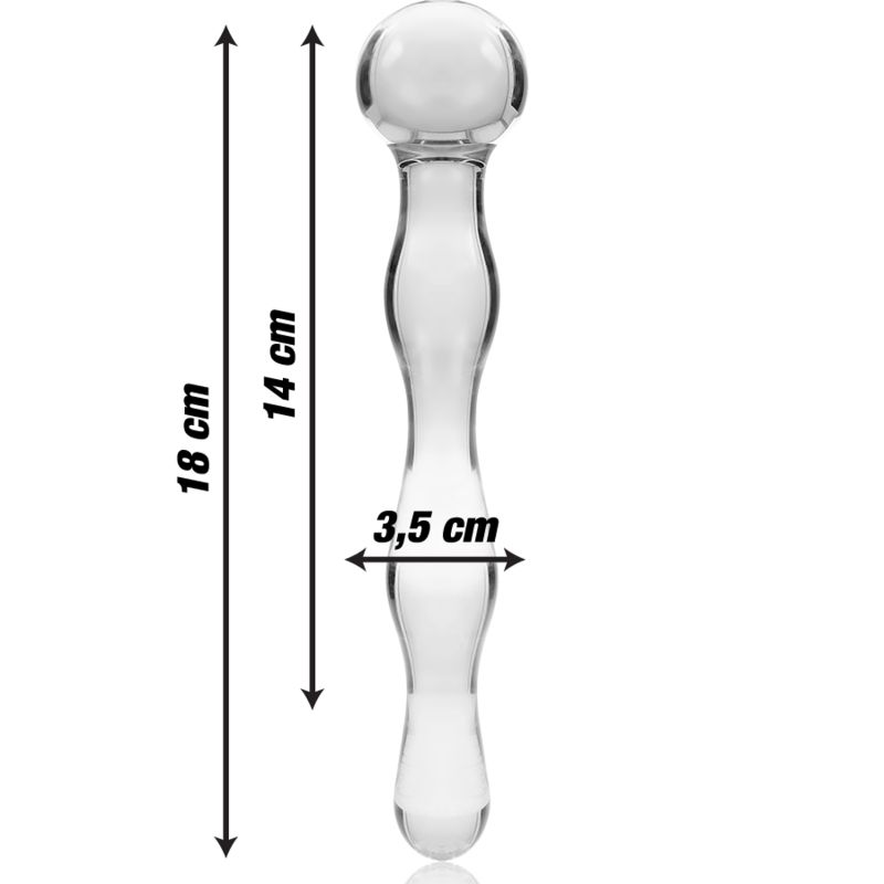 Nebula Series By Ibiza - Modell 13 - Dildo Borosilikatglas