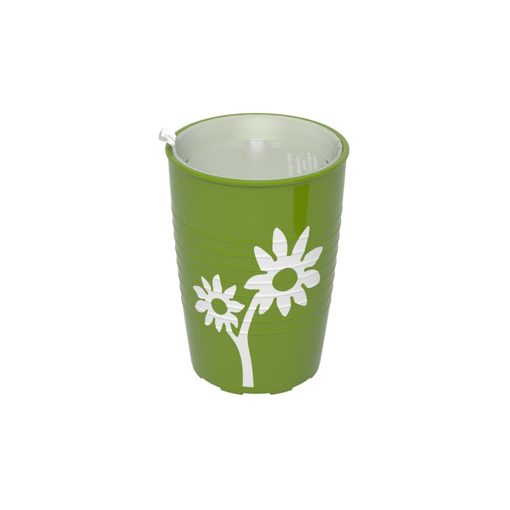 Ornamin Becher mit Antirutsch-Trick Blume unauffälligem Trinkaufsatz, bruchstabil 1 St