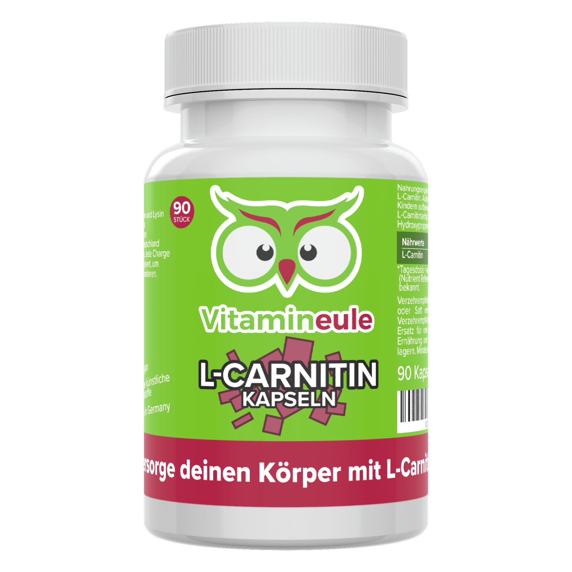 L-Carnitin Kapseln - Vitamineule®