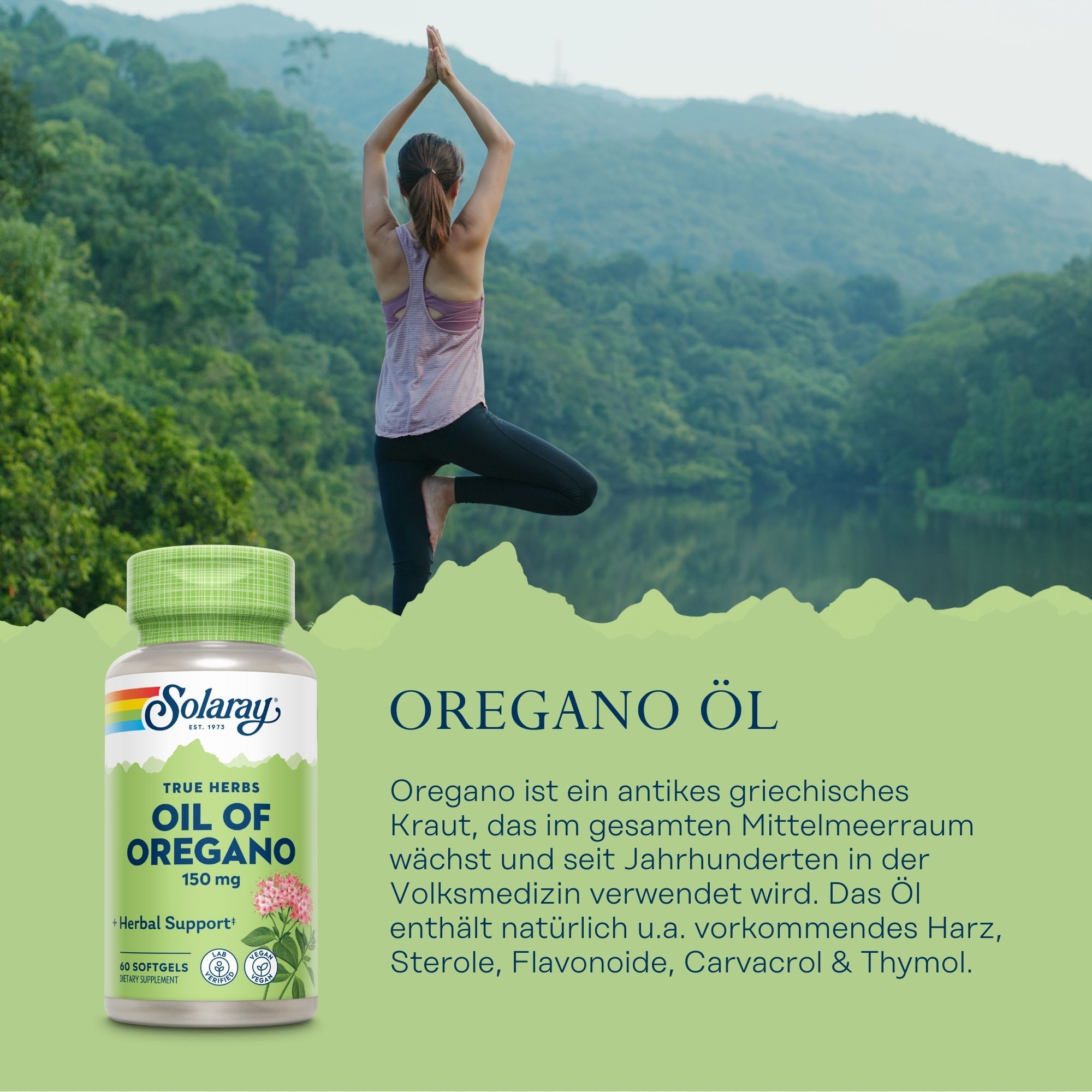 Solaray Oregano Öl vegan