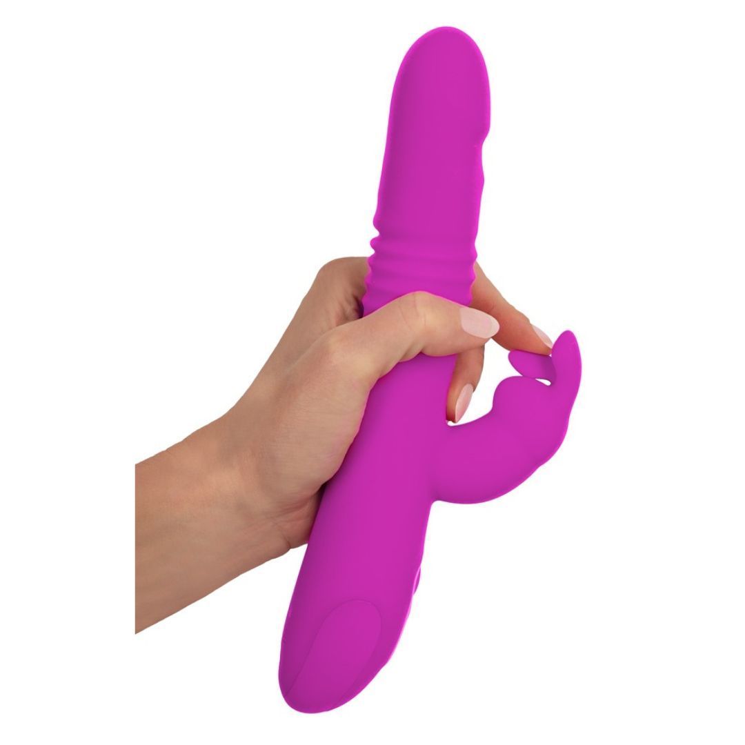 Rabbitvibrator Thrusting Pearl Vibrator | 10 Vibrationsmodi Sweet Smile 1 St