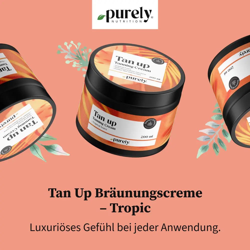 Purely Cosmetics Tan Up Bräunungscreme – Tropic