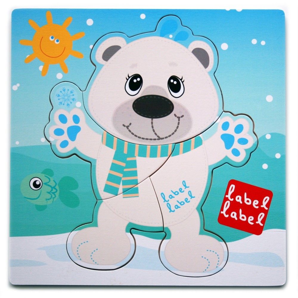 Label Label Steckpuzzle