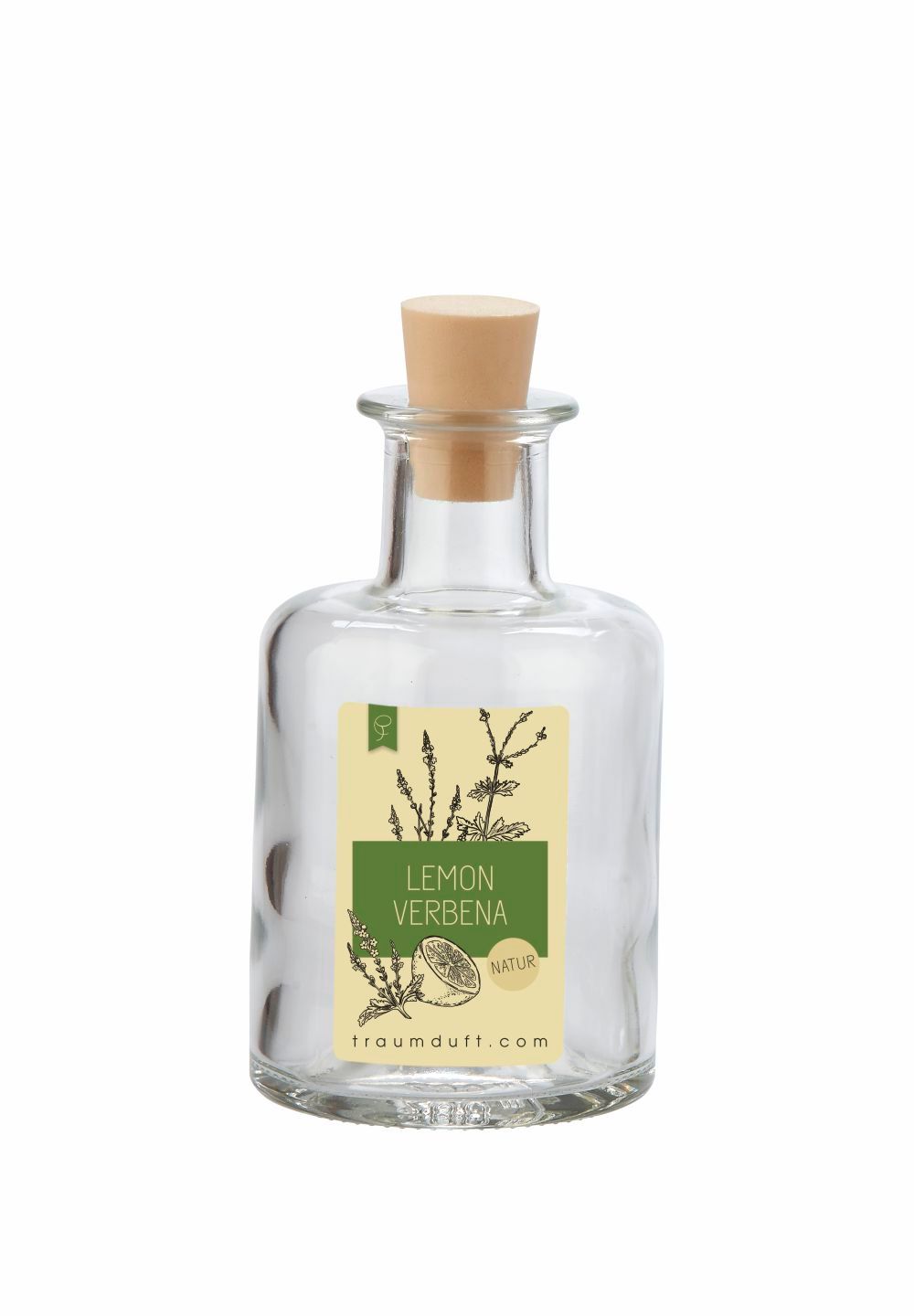 Traumduft Mikado Raumduftflakon Lemon Verbene mit Peddigrohr Stäben
