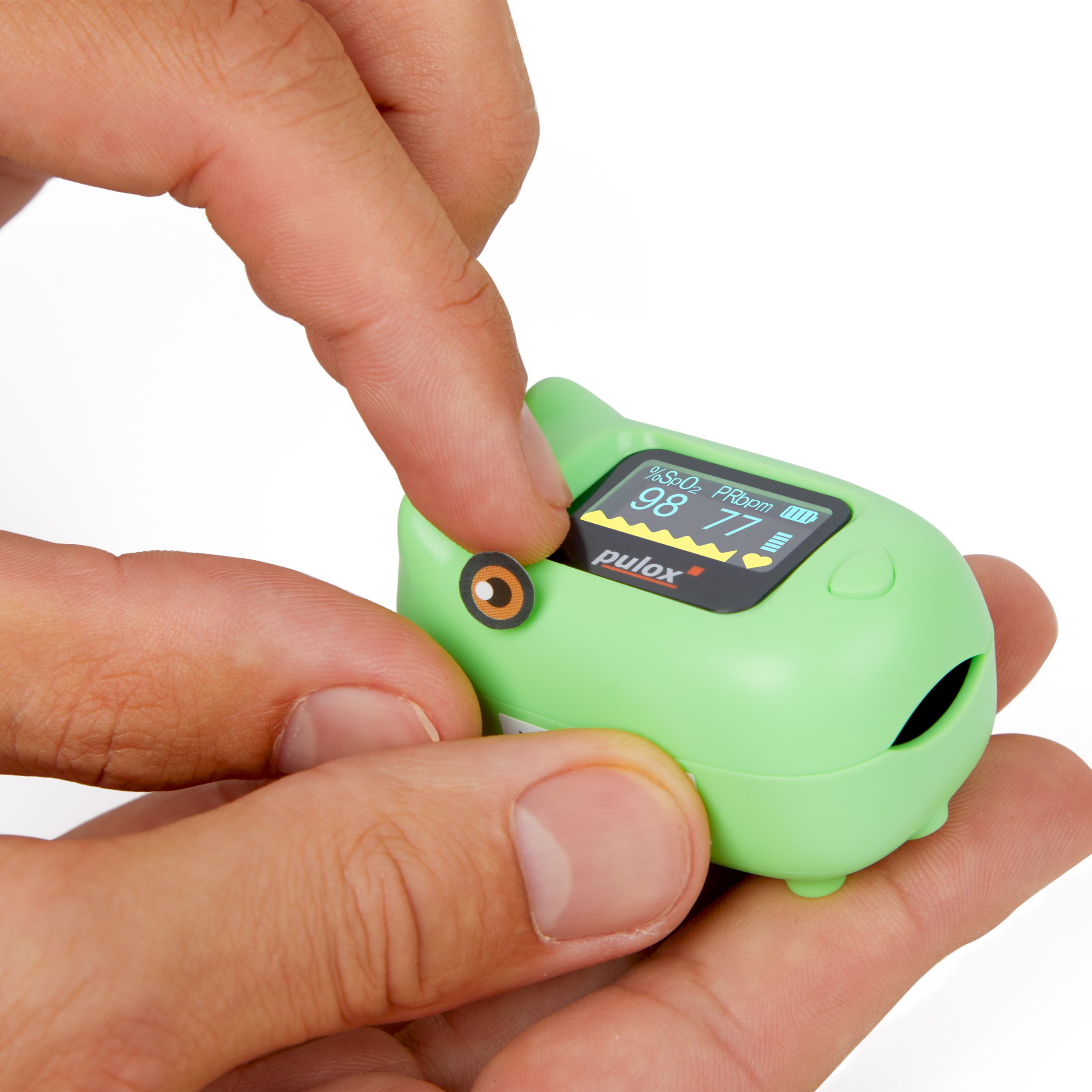 Pulox PO-230 - Finger-Pulsoximeter für Kinder - Grün