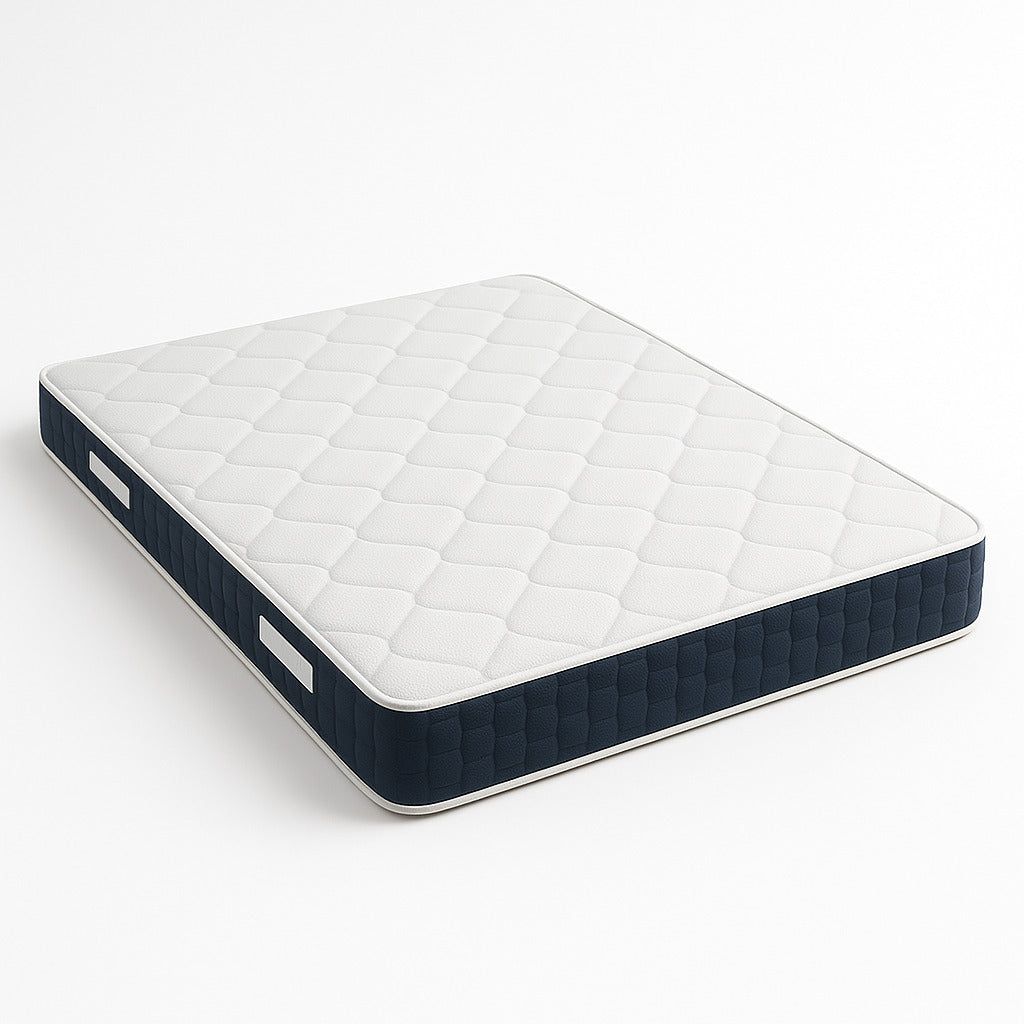 The White Stone Matratze 90x190 cm, Höhe 30 mit Taschenfedern und Memory Foam cm