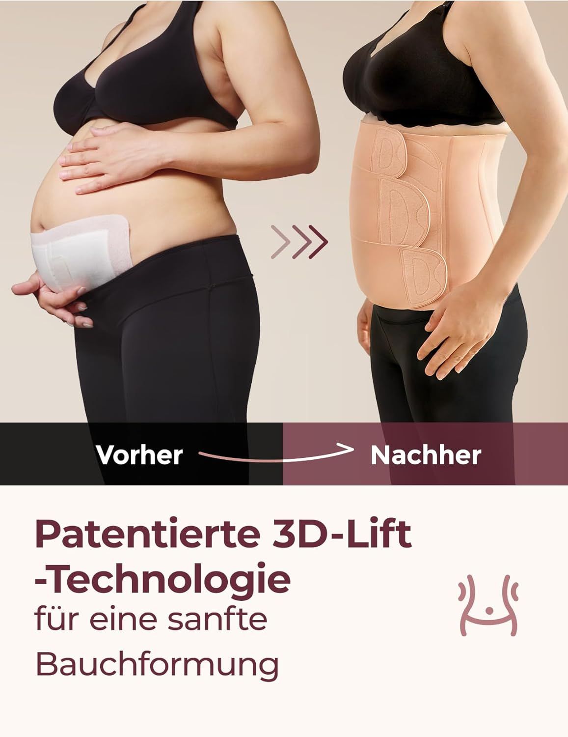 Momcozy Ergowrap Bauchgurt nach Geburt