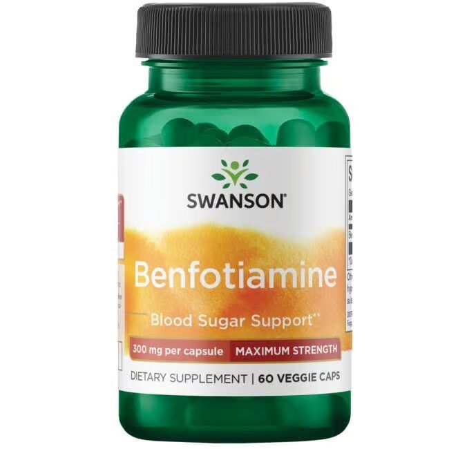 SWANSON Benfotiamina (vitamina B1) 300 mg