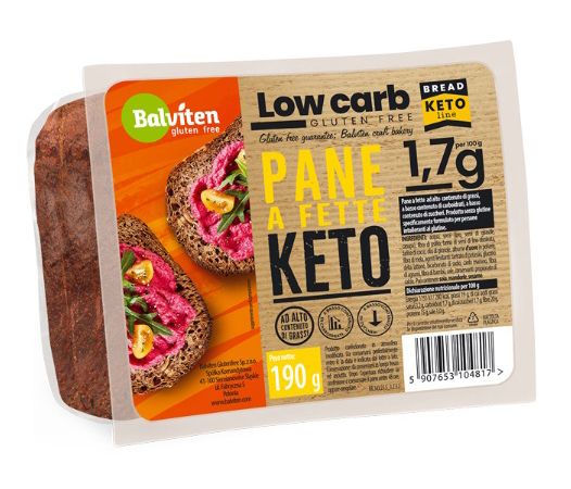KETO Pane a Fette Senza Glutine - Balviten