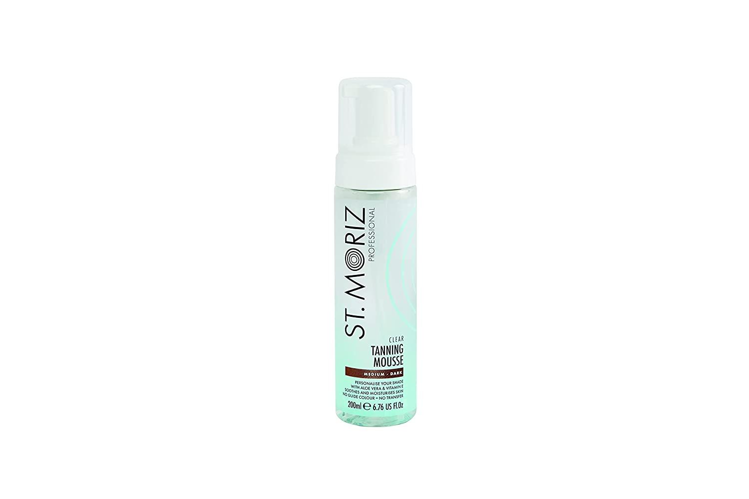 St. Moriz Clear Professional Tanning Mousse Medium to Dark