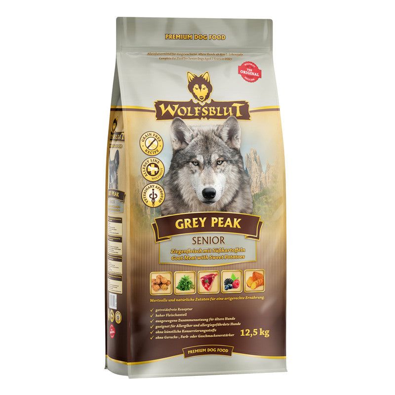 Wolfsblut Grey Peak - Senior 12,5 kg