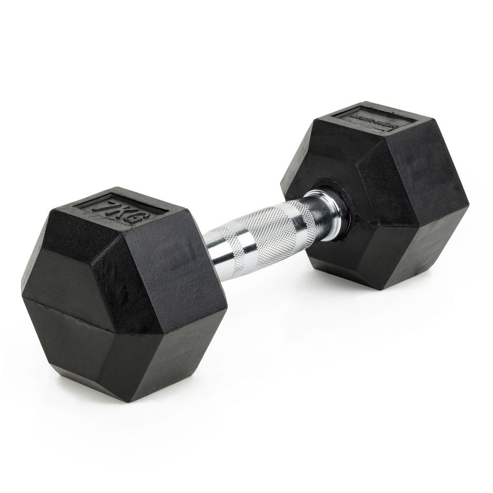 Sport-Thieme Kurzhantel Gummi Hex 1 St