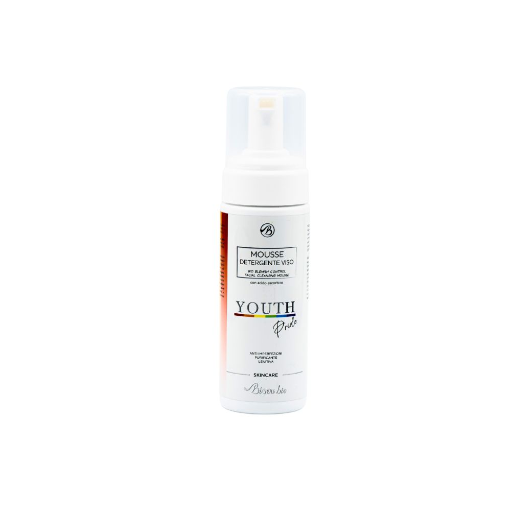 BisouBio Mousse Detergente Youth Anti Imperfezioni
