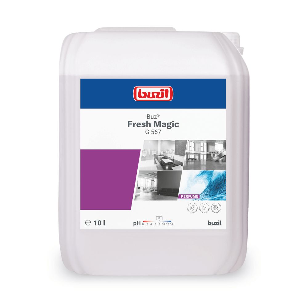 Buz® Fresh Magic Gebrauchsfertiger Raumspray mit Aktiv-Geruchsblocker 10 l Spray