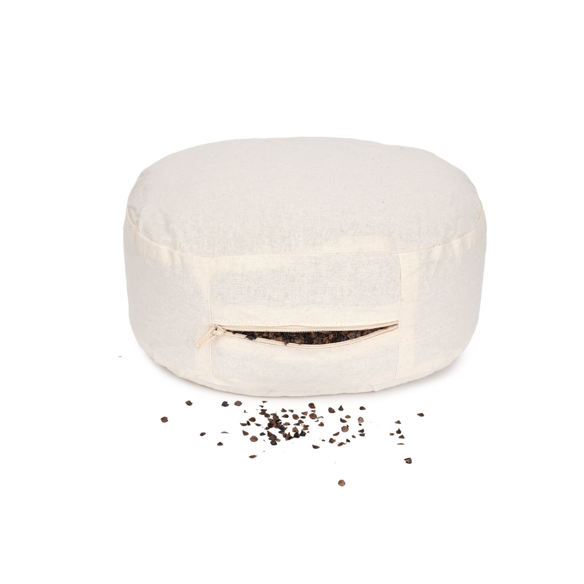 yogabox Yogilino® Reise Meditationskissen mini oval BASIC - apfelgrün - 26 x 21 x 9 cm