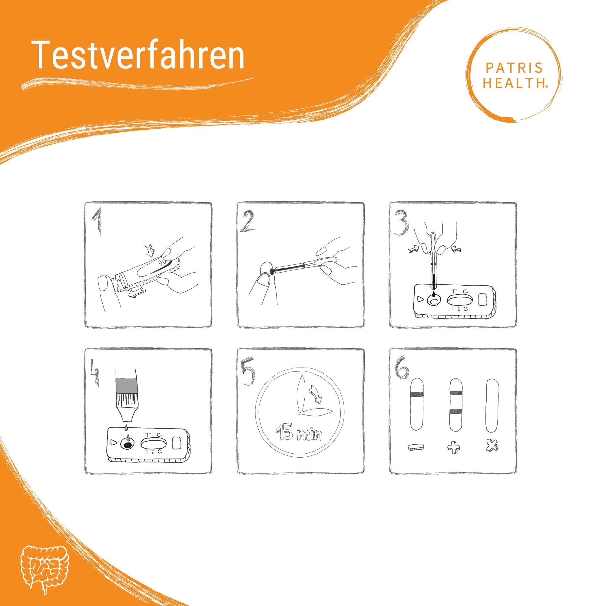 Patris Health® Zöliakie Selbsttest