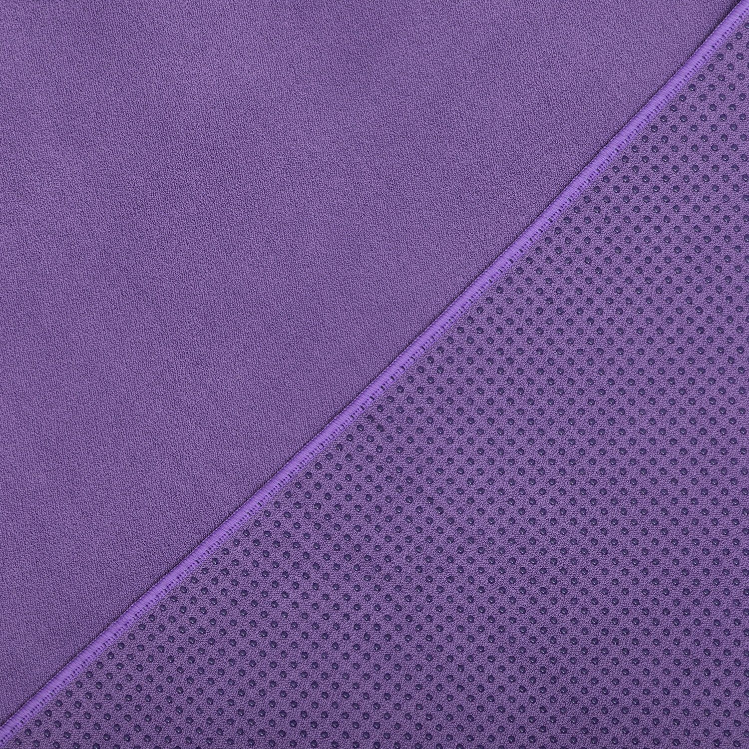GRIP² Yoga Towel mit Antirutschnoppen, lila 905-L
