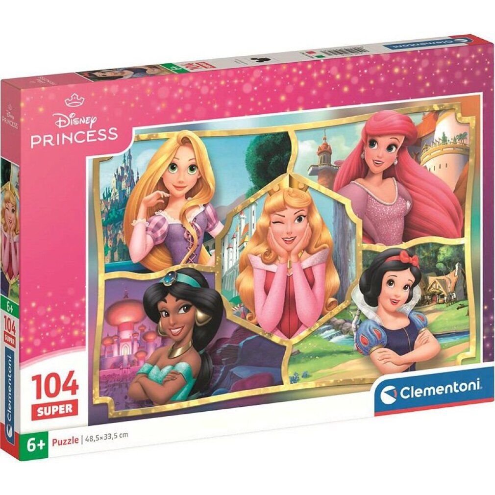 Disney Prinzessin 104-teiliges Clementoni-Puzzle