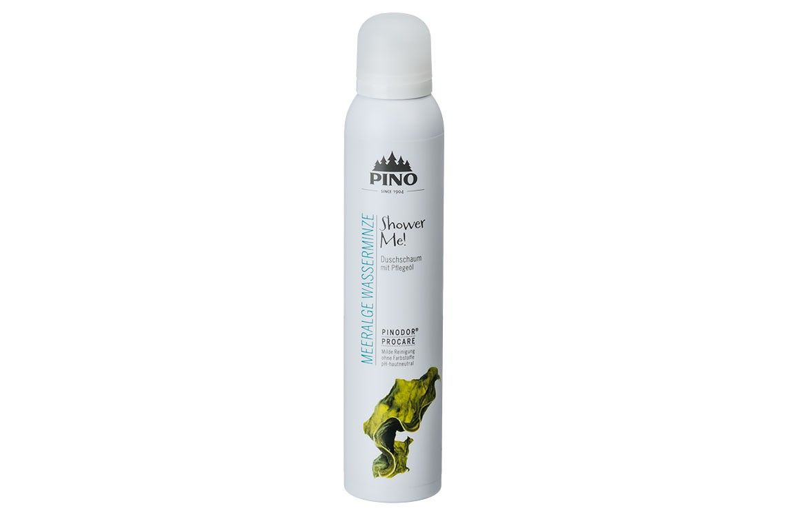 Pino Shower Me Duschschaum Meeralge Wasserminze 200 ml