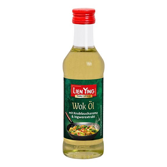 Lien Ying Wok-Öl mit Knoblauch-/Ingweraroma