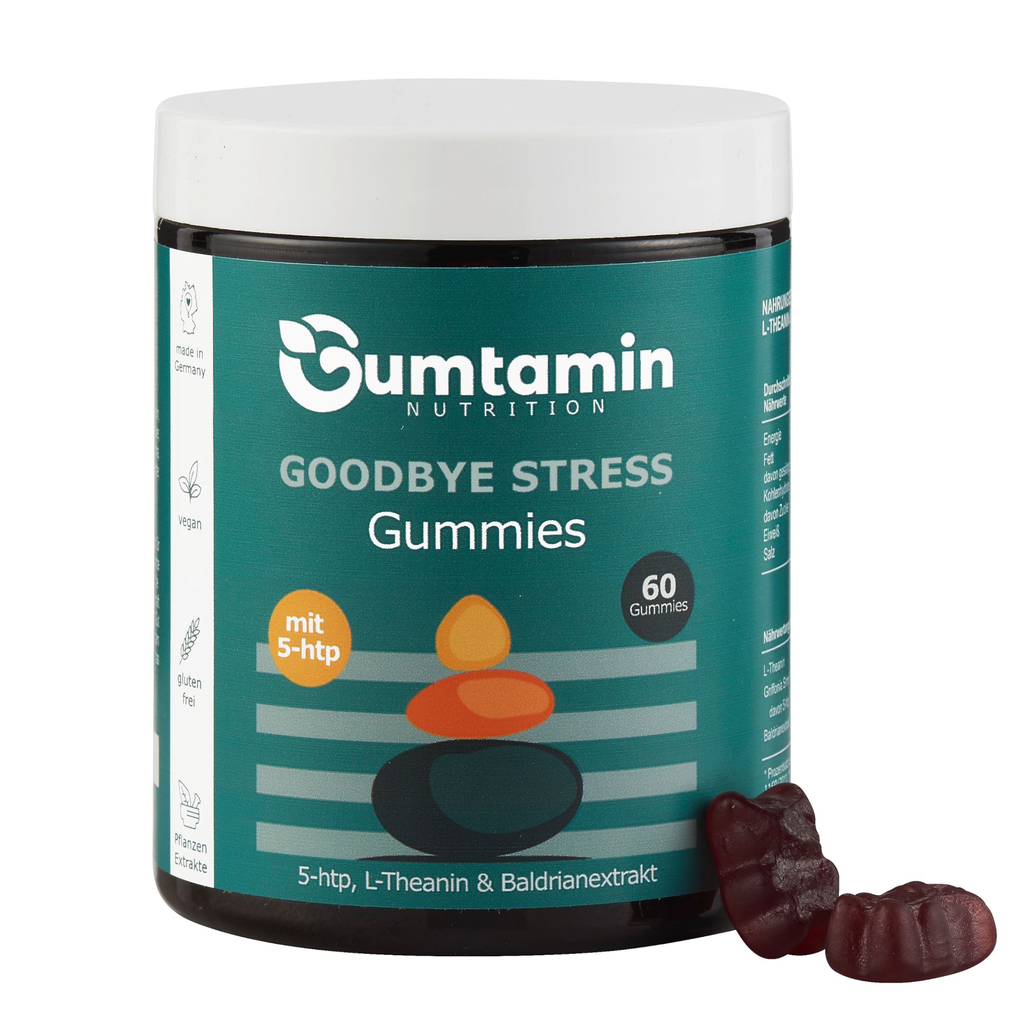 Goodbye Stress Gummies | Gumtamin