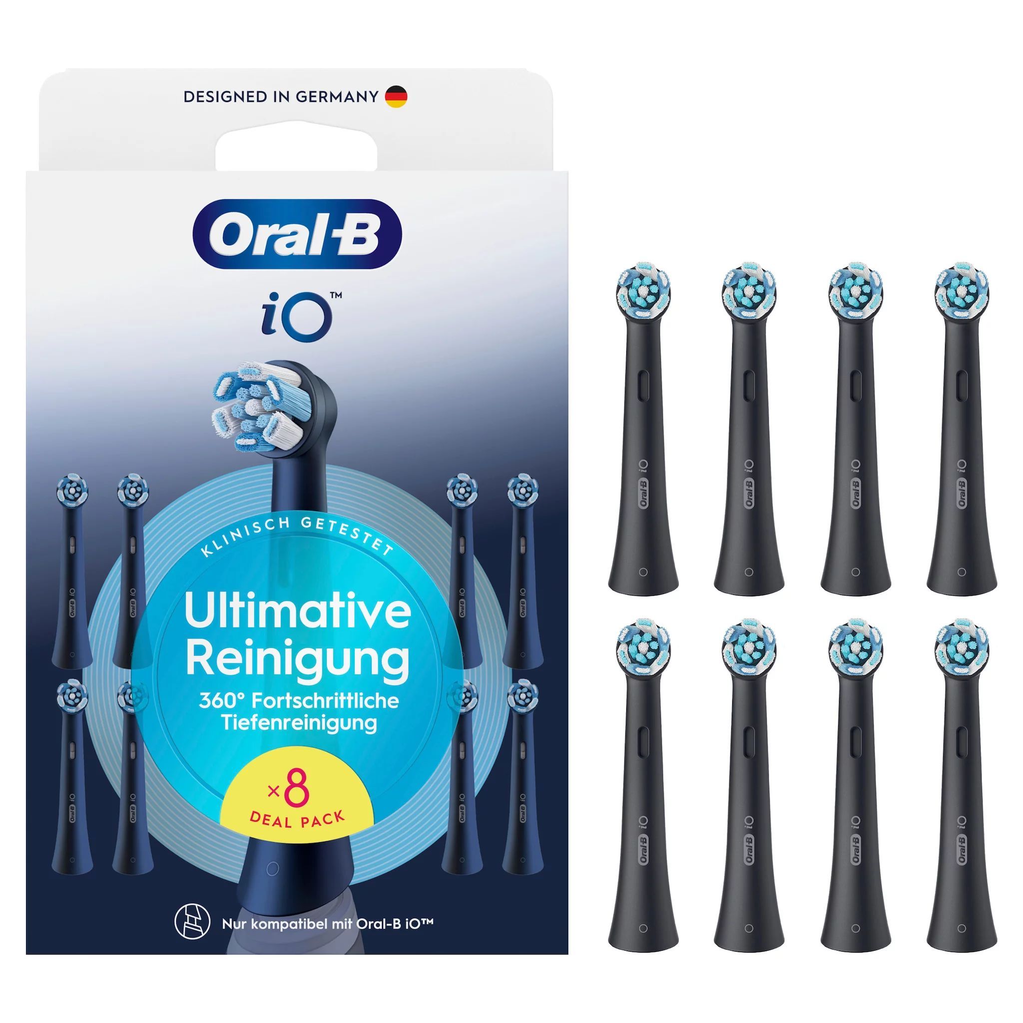Oral-B Aufsteckbürsten 8ER Billboard (IO Ultimativreinig) 1 St