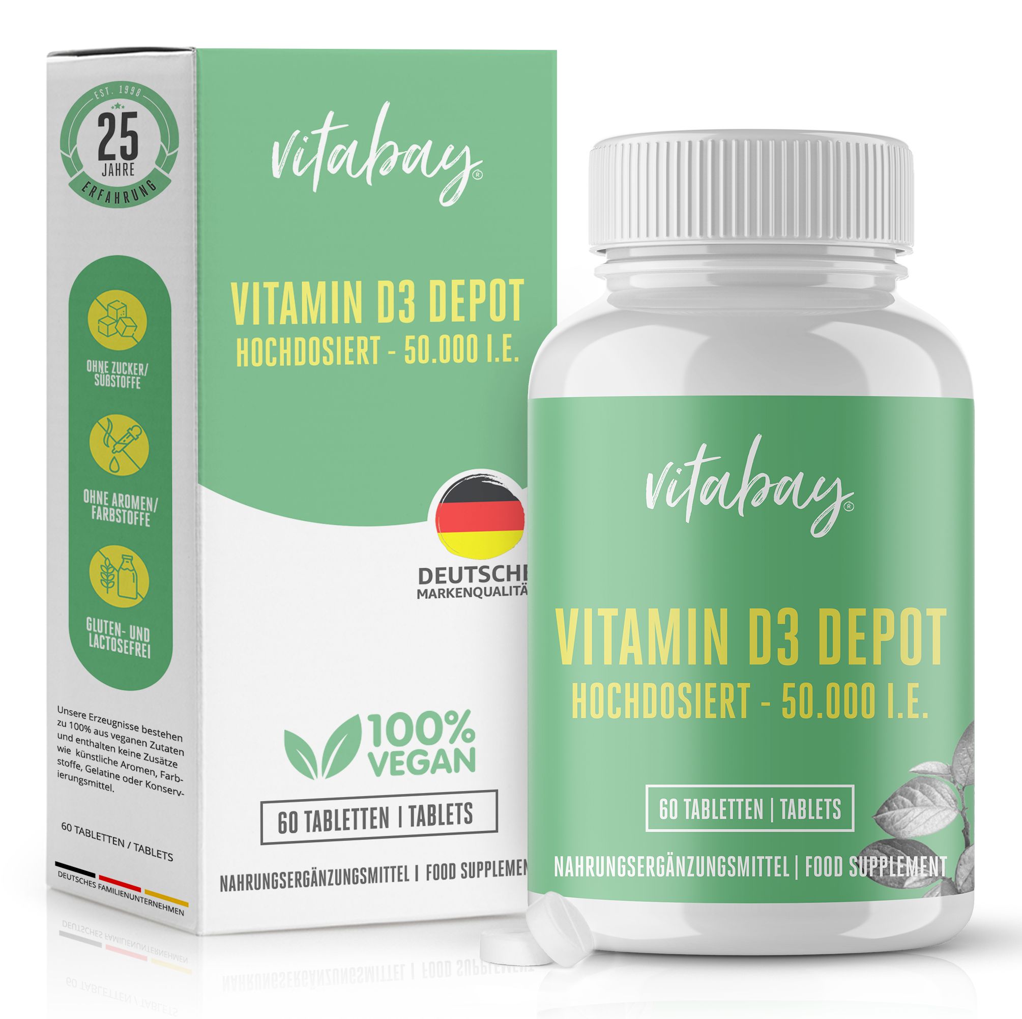 Vitabay Vitamin D3 Depot 50.000 I.E.