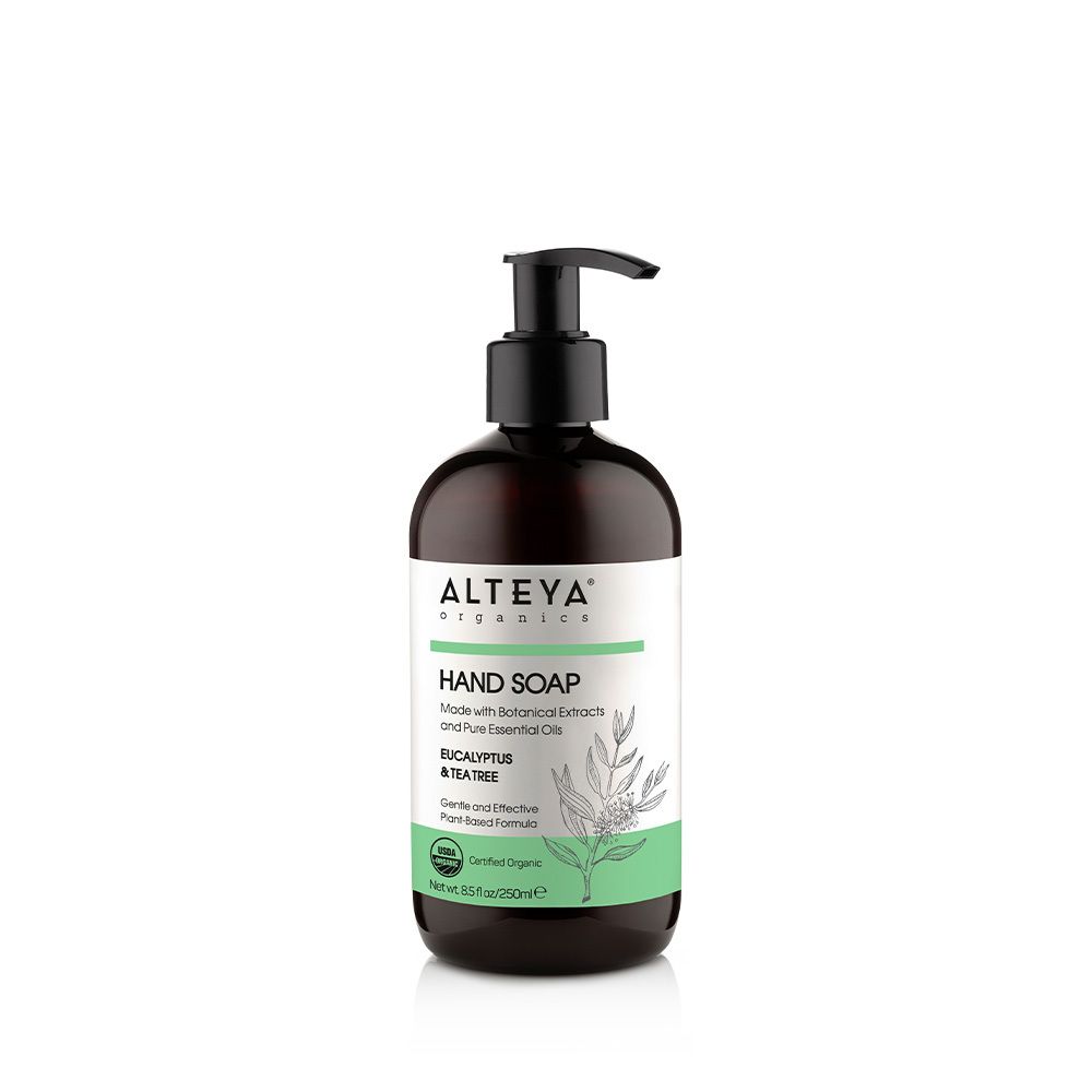 Alteya Organics Eukalyptus und Teebaum Flüssigseife