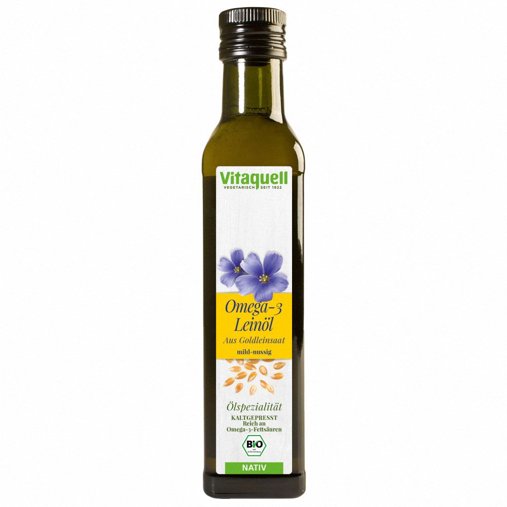 Vitaquell Bio Omega-3 Leinöl