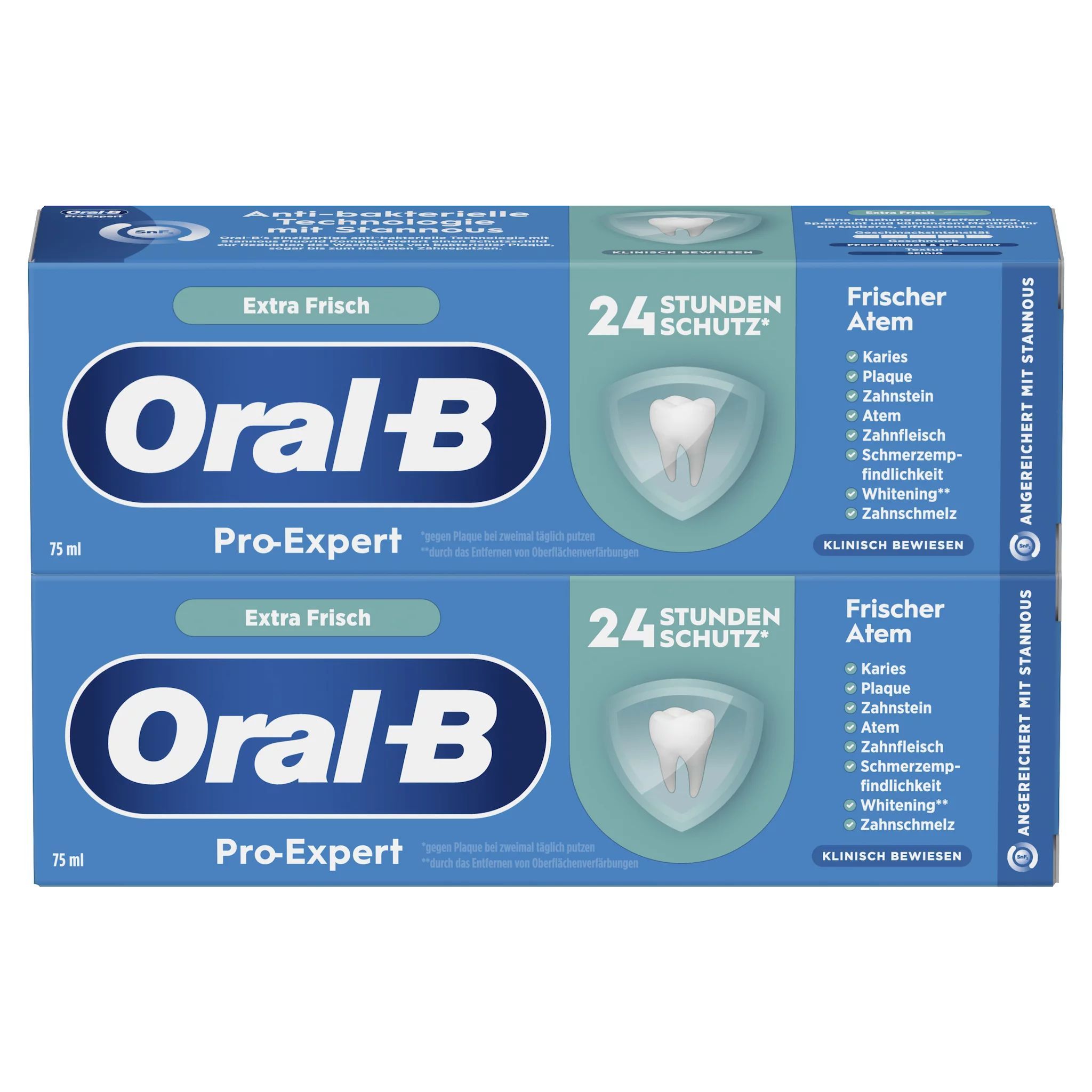 Oral-B Pro-Expert Frischer Atem 2x75ML Zahnpasta 150 ml