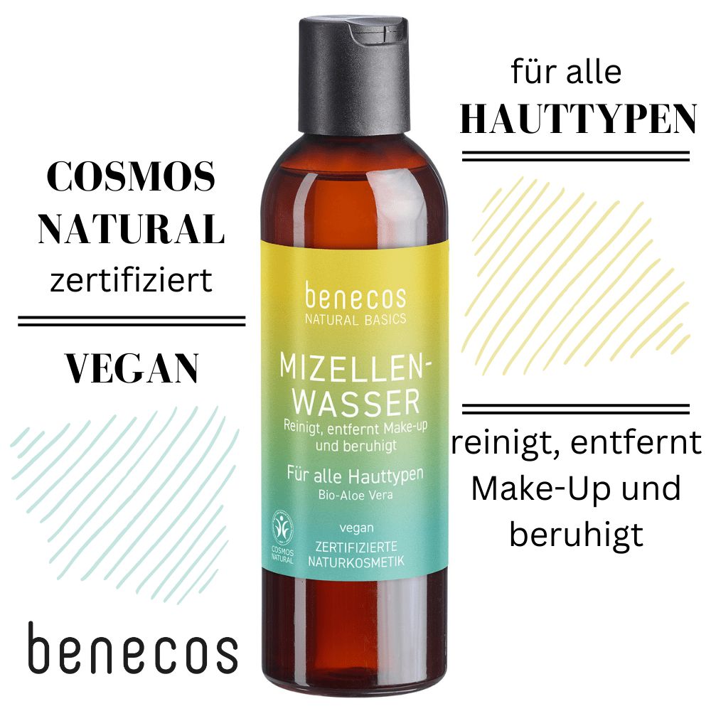 benecos Natural Basics Mizellenwasser Bio-Aloe Vera