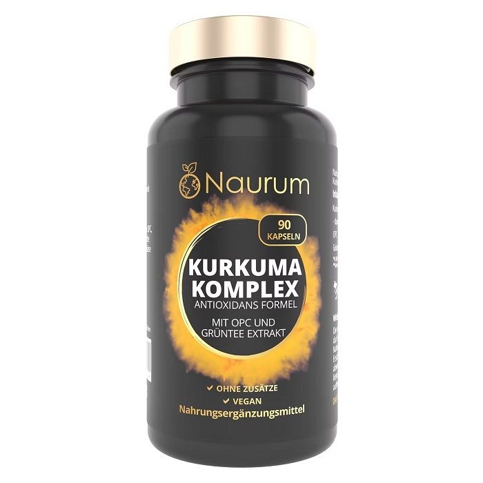 Naurum  KURKUMA KOMPLEX - Antioxidans Formel