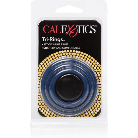 Calexotics - Penisring-Set - flexible Ringe zur Erektionskontrolle