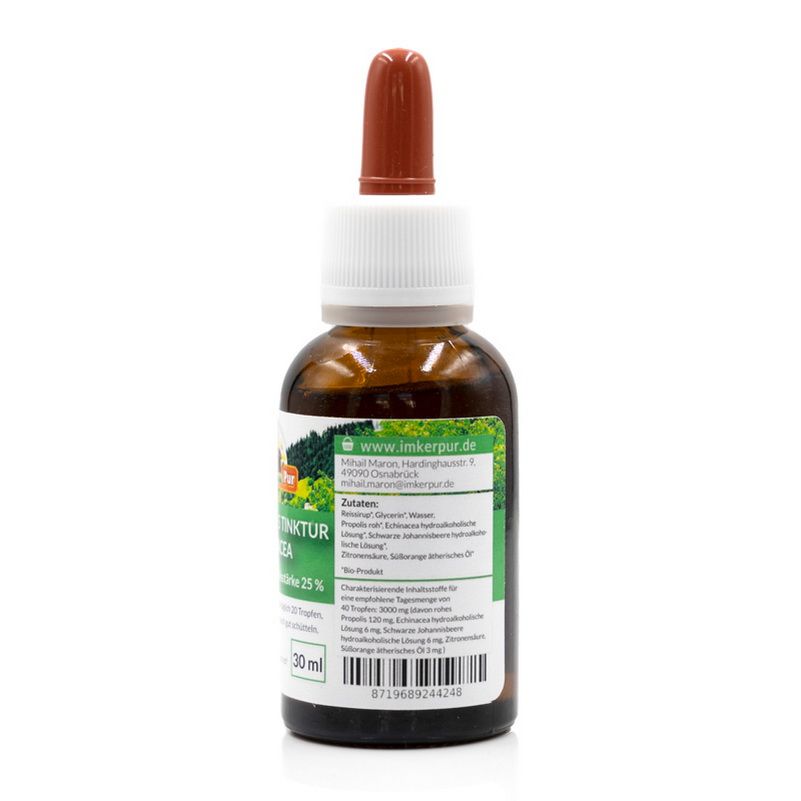 ImkerPur. Bio Propolis-Tinktur ohne Alkohol