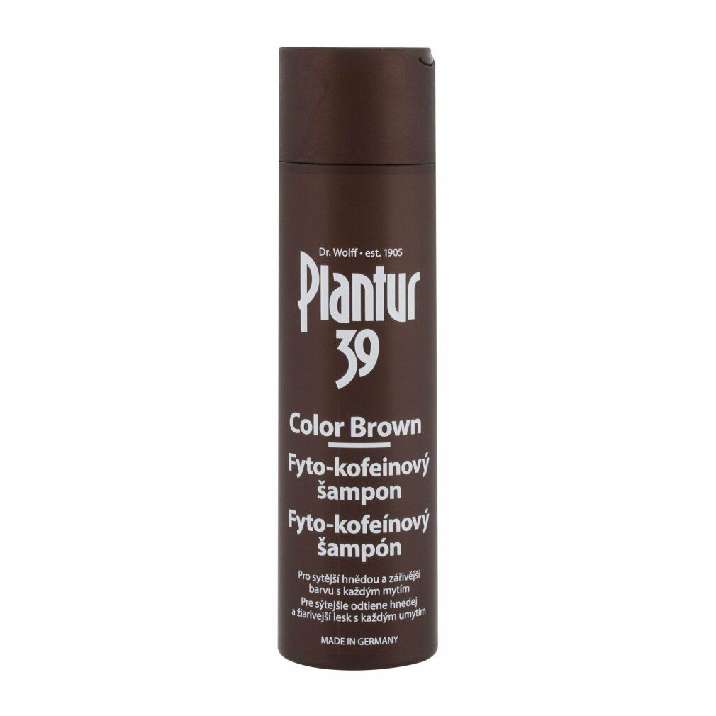 Plantur 39 Phyto-Coffein Color Brown - Shampoo for Women Colored 0,25 l