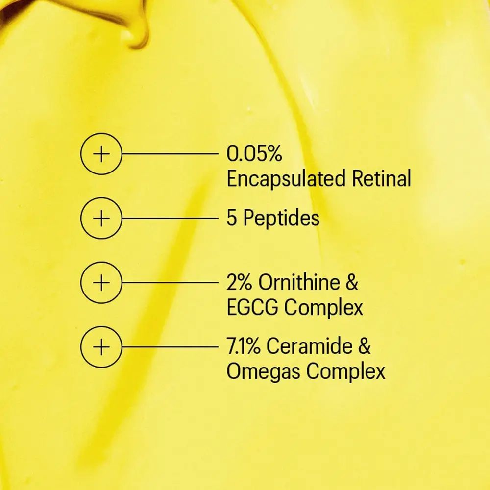 ALLIES OF SKIN Retinal 0,05 % & Peptides Repair Nachtcreme – straffend & verjüngend