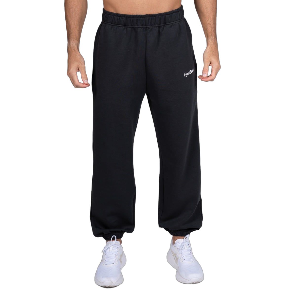 GymBeam Jogginghose Herren Oversized mit Taschen Relay Black 1 St